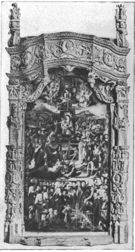 PAINTING OF
OUR LADY OF
PUY (1518).

“Au juste poix
véritable
balance.”