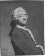 PORTRAIT BY QUENTIN DE LA TOUR
OF HIMSELF.
(Cliché LL.)