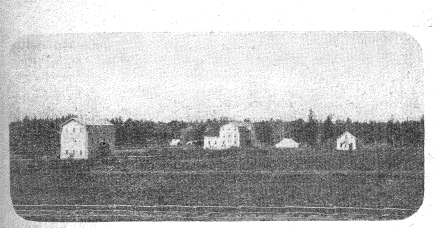 Maison-Chapelle      Hôpital        Ecole

Mission actuelle Saint-Isidore(Fort Smith)