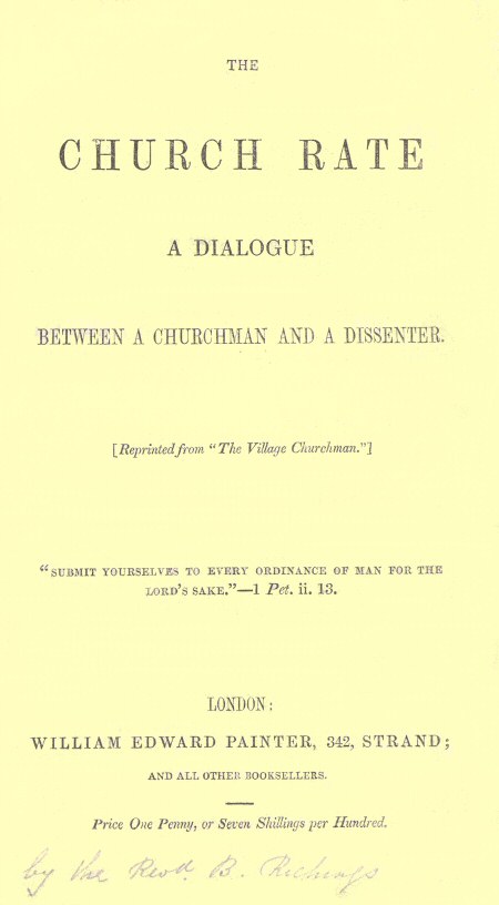 Cover of pamphlet