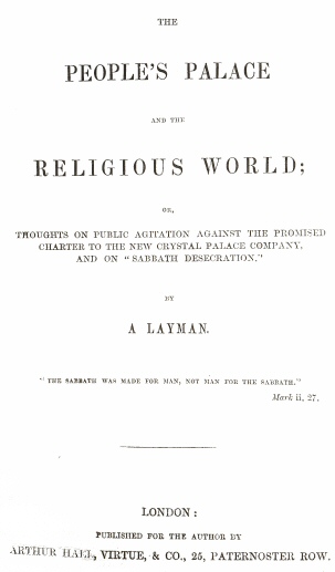 Pamphlet cover