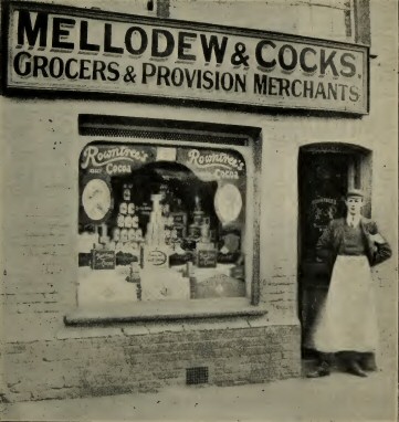 Photograph of Mellodew & Cocks, Grocers & Provision
Merchants