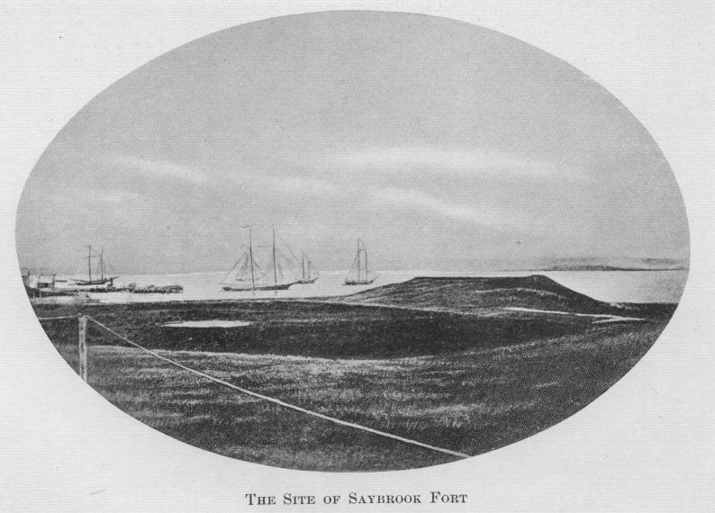 [Image: The Site of Saybrook Fort]