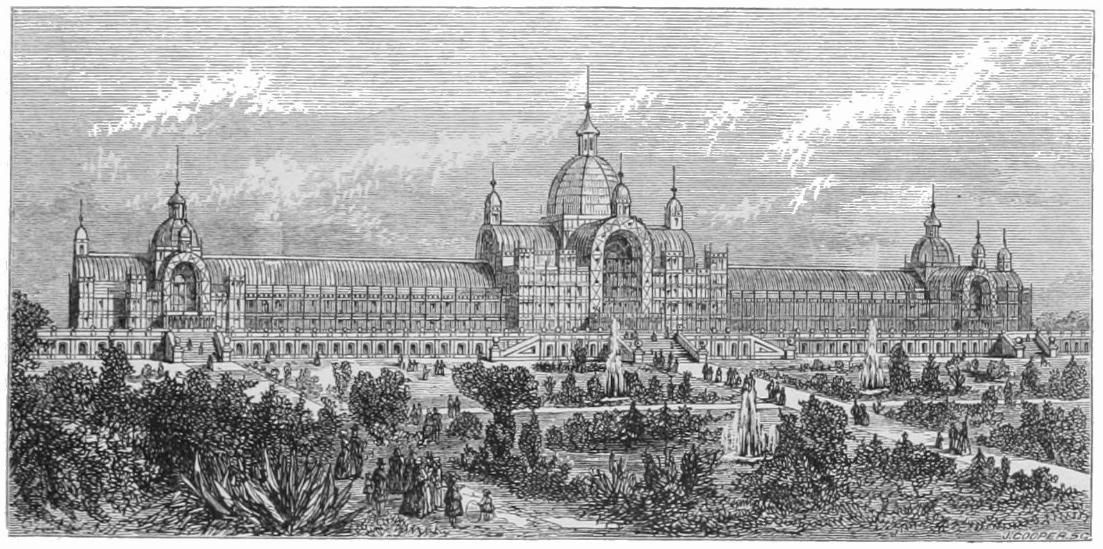 CRYSTAL PALACE, SYDENHAM.

VIEW SHEWING THE IMPROVEMENTS SUGGESTED BY SIR CHARLES BARRY.