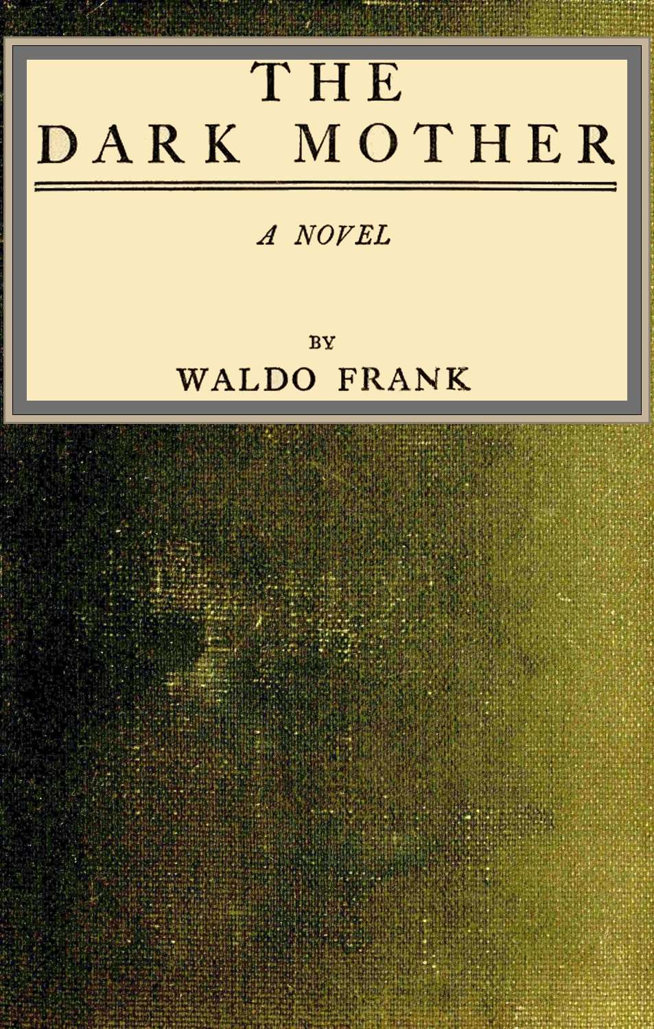 [The
image of the bookcover is unavailable.]