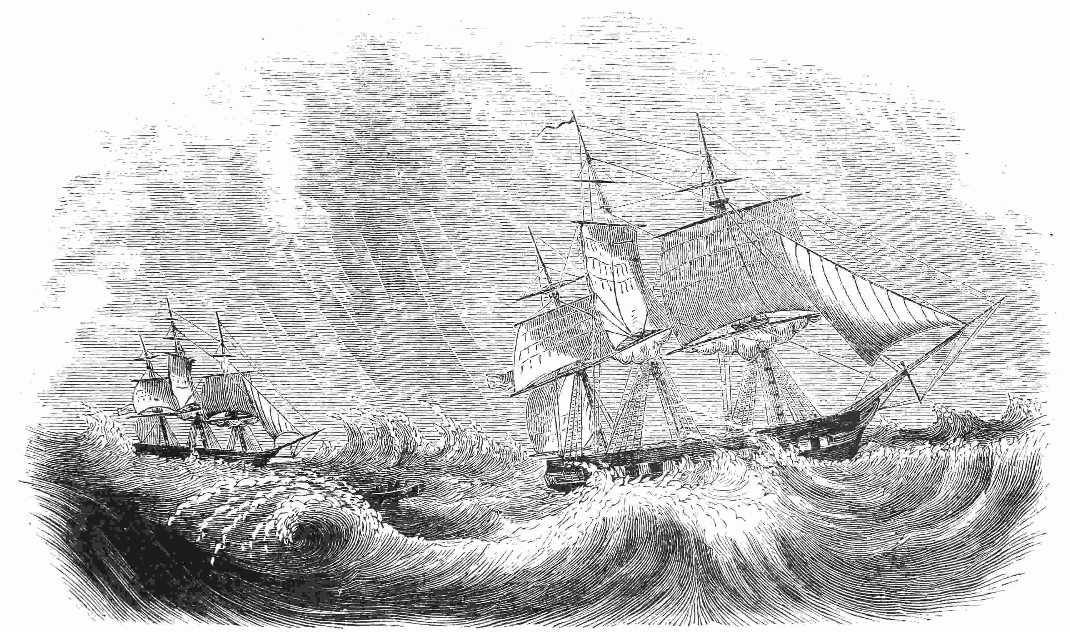 TRANSFER FROM THE SHIP SYMMETRY TO THE FANCHON.